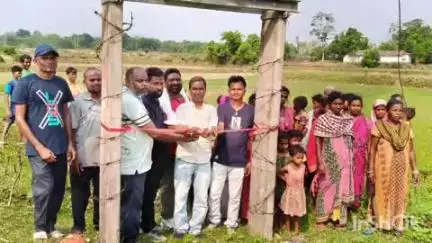 कुचाई: गोगामारचा में विधायक प्रतिनिधि भारत सिंह मुंडा ने 65 केवी ट्रांसफार्मर का उद्घाटन किया