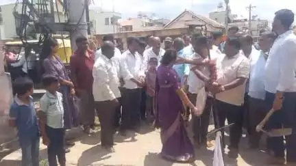 ಚನ್ನರಾಯಪಟ್ಟಣ ಪುರಸಭೆ 1.40 ಕೋಟಿ ರೂ ವೆಚ್ಚದ ಕಾಮಗಾರಿಗೆ ಪೂಜೆ