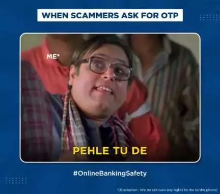 #सीकर
Beware of scammers
डायल करे 1930
#cyberAwareness 
#TeamSikarPolice