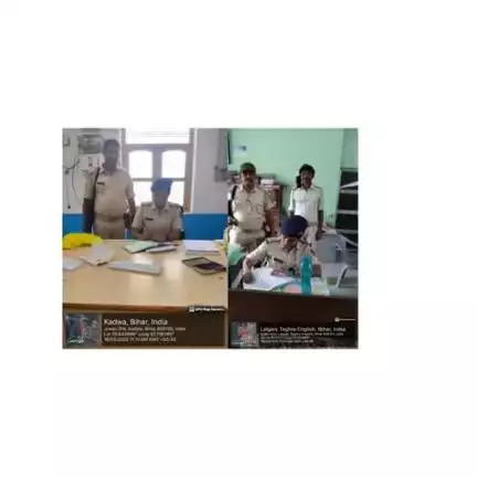 #कटिहार_पुलिस द्वारा बैंकिंग प्रतिष्ठानों /ATM में सुरक्षा-व्यवस्था सुनिश्चित करनें हेतू बैंकों की सुरक्षा जांच की जा रही है I

👉बैंक परिसर के अंदर एवं बाहर संदिग्ध पर निगरानी रखी जा रही है I