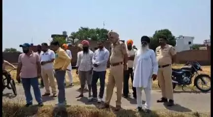 ਬਟਾਲਾ: ਪਿੰਡ ਧਾਰੀਵਾਲ ਭੋਜਾ ਵਿੱਚ ਕਿਸਾਨ ਦੀ ਜਮੀਨ ਵਿੱਚੋਂ ਮਿਲਿਆ ਮਿਜ਼ਾਇਲ ਦਾ ਇੱਕ ਪੁਰਜਾ ਪੁਰਸ ਕਰ ਰਹੀ ਜਾਂਚ