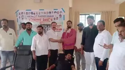 ದೇವರಹಿಪ್ಪರಗಿ: ಪಟ್ಟಣದಲ್ಲಿ ರಕ್ತದಾನ ಶಿಬಿರಕ್ಕೆ ಕೆಪಿಸಿಸಿ ರಾಜ್ಯ ಕಾರ್ಯದರ್ಶಿ ಪ್ರಭುಗೌಡ ಪಾಟೀಲ್ ಚಾಲನೆ
