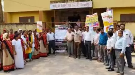 ધાનપુર: દાહોદ જિલ્લાના ધાનપુર ખાતે રાષ્ટ્રીય ડેન્ગ્યુ દિવસની ઉજવણી અંતર્ગત રેલી યોજવામાં આવી