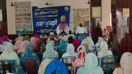 ਤਪਾ: ਯੁੱਧ ਨਸ਼ਿਆਂ ਵਿਰੁੱਧ ਮੁਹਿੰਮ ਤਹਿਤ ਨਸ਼ਾ ਮੁਕਤੀ ਯਾਤਰਾ ਸ਼ੁਰੂ
-ਵਿਧਾਇਕ ਲਾਭ ਸਿੰਘ ਉਗੋਕੇ  ਦੀ ਅਗਵਾਈ ਵਿੱਚ ਪਿੰਡ ਦੀਪਗੜ੍ਹ ਅਤੇ ਹੋਰ ਪਿੰਡਾ ਚ