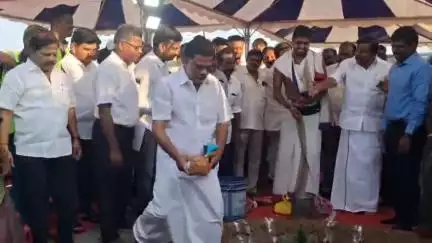 ஸ்ரீரங்கம்: வீட்டு வரி உயர்வு என்பது வதந்தி, அதனை நம்ப வேண்டாம் - பஞ்சப்பூரில் அமைச்சர் கே.என்.நேரு பேட்டி