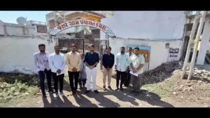 જેસર: ગ્રામ પંચાયત સહિતના વિસ્તારોમાં જિલ્લા વિકાસ અધિકારીએ મુલાકાત કરી વિવિધ કામગીરી નિહાળી