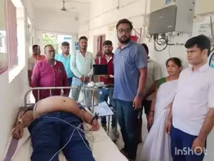 शाम्हो अकहा कुरहा: पीएचसी शाम्हो में मरीजों को मिल रही ईसीजी की सुविधा