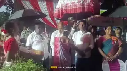 पालकोट टेगारिया। सिमडेगा क्षेत्र के विधायक श्री माननीय भूषण बाड़ा टेगारिया।जेट।जतरा सम्मेलन का आयोजन किया गया