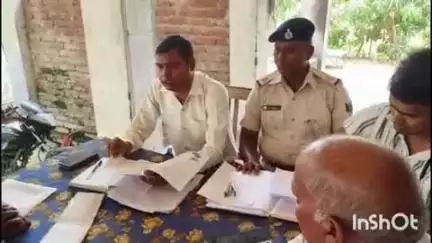 सोनभद्र बंशी सुर्यपुर: वंशी थाना परिसर में भूमि विवाद निपटारे के लिए जनता दरबार का आयोजन