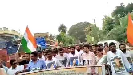 করিমপুর ২: করিমপুর ২ নম্বর ব্লকে জাতীয়তাবাদী মিছিল তৃণমূল কংগ্রেসের, উপস্থিত এমএলএ ও এমপি