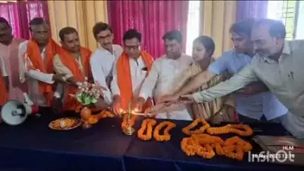 संझौली: संझौली प्रखंड मुख्यालय में प्रखंड स्तरीय 20 सूत्री कार्यालय का उद्घाटन किया गया