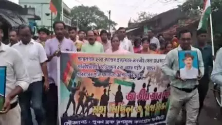 পুঞ্চা: ভারতীয় সেনাবাহিনীর প্রতি শ্রদ্ধা জানিয়ে কেন্দায় জাতীয়তাবাদী মিছিল করলো তৃণমূল কংগ্রেস