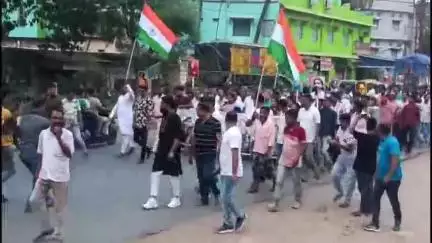 চাপড়া: চাপড়ায় ব্লক তৃণমূল কংগ্রেসের উদ্যোগে জাতীয়তাবাদী মিছিল, উপস্থিত বিধায়ক ও ব্লক সভাপতি