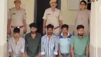 बागौड़ा: बागोड़ा पुलिस ने शांतिभंग के आरोप में 5 जनों को किया गिरफ्तार