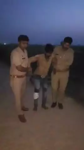 नाबालिग बच्ची का अपहरण कर हत्या करने वाले बदमाश से थाना अनूपशहर पुलिस व स्वाट टीम की हुई मुठभेड़, News India1st