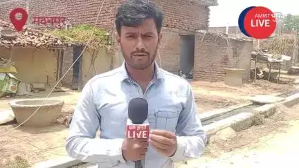 बिजली का तार टूट कर गिर गया बिजली कर्मचारी कर रहे भेद भाव अभी तक नहीं बनया पानी का किल्लत लोग परेशान