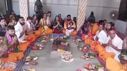 અબડાસા: જંગડીયા ગામે ભદ્રા પરિવારના કુળદેવી શ્રી જાલ્પા માતાજીનો પાટોત્સવ ધામધૂમથી ઉજવાયો.