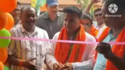 রঘুনাথপুর ২: চেলিয়ামাতে বিজেপির দলীয় কার্যালয়ের উদ্বোধন করলেন সাংসদ জোর্তিময় সিং মাহাত