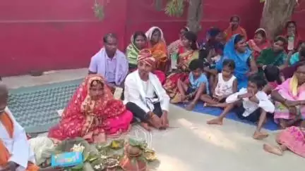 पाकरटांड: सिकरियाटांड में दो दिव्यांगों की शादी बनी कौतूहल का विषय, पूरा गांव बना बाराती