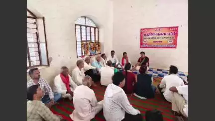 चौथ का बरवाड़ा: भाजपा कार्यालय चौथ का बरवाड़ा में शौर्य यात्रा को लेकर पार्टी कार्यकर्ताओं की बैठक हुई आयोजित