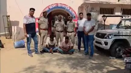 केकड़ी: केकड़ी शहर थाना पुलिस ने नथ लूट गैंग का किया खुलासा, दो आरोपियों को गिरफ्तार कर एक दर्जन वारदात कबूल करवाई
