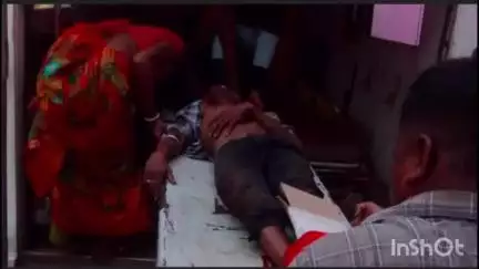गोपीकांदर: गोपीकांदर में ट्रक की चपेट में आने से बाइक सवार युवक गंभीर रूप से घायल