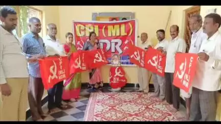 ఆలేరు: అలుపెరుగని పోరాట యోధుడు కామ్రేడ్ ఇక్కిరి ధర్మన్న: AIKMS జిల్లా అధ్యక్షుడు కామ్రేడ్ జన్నె మల్లేష్