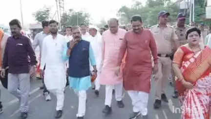 कळंब: यवतमाळ येथे सिंदूर सन्मान तिरंगा यात्रेला आदिवासी विकास मंत्री तथा राळेगाव विधानसभेचे आमदार अशोक उईके यांची उपस्थिती