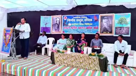सडक अर्जुनी: सौंदड/रेल्वे येथे "निर्णय समुहाचा" ७ वा वर्धापन दिन संपन्न