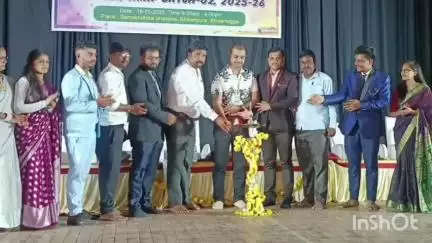 ಶಿಕಾರಿಪುರ: ಮಕ್ಕಳಲ್ಲಿನ ಪ್ರತಿಭೆ ಗುರುತಿಸಿ ಪ್ರೋತ್ಸಾಹಿಸಬೇಕು: ಪಟ್ಟಣದಲ್ಲಿ ತಾಲ್ಲೂಕು ಕನ್ನಡ ಸಾಹಿತ್ಯ ಪರಿಷತ್ ಅಧ್ಯಕ್ಷ ಎಚ್.ಎಸ್.ರಘು