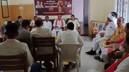 खुजनेर: ब्यावरा रेस्ट हाउस में भाजपा द्वारा ज़िला कार्यशाला का आयोजन किया गया