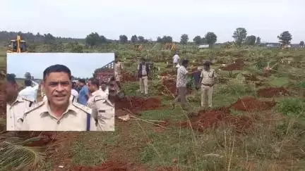 ಚನ್ನರಾಯಪಟ್ಟಣ ತಾಲೂಕು ಮಡಬ ಗ್ರಾಮದಲ್ಲಿ ಪೊಲೀಸ್ ಬಿಗಿ ಭದ್ರತೆಯಲ್ಲಿ ಅರಣ್ಯ ಇಲಾಖೆಯಿಂದ ಕಾರ್ಯಾಚರಣೆ