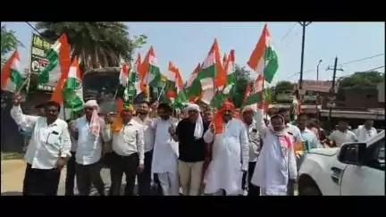 बिश्रामपुर: नगर परिषद मुख्यालय से भाजपा ने ऑपरेशन सिंदूर की सफलता को लेकर तिरंगा यात्रा निकाली