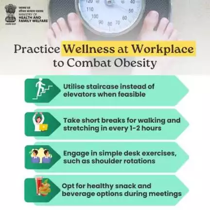 #FightObesity with Simple Lifestyle Changes!

Adopt easy yet effective habits at work to help combat obesity and enhance your overall health.