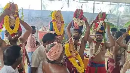 திருக்கழுக்குன்றம்: ஆயப்பாக்கம் ஸ்ரீ ஓரக்கண்ணி மாரியம்மன், ஸ்ரீ பொன்னியம்மன், பாலமுருகன், ஐயப்பன் திருக்கோயிலில் கும்பாபிஷேகம்