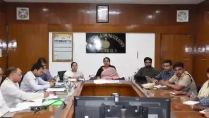 बरवाला: ADC ने बंधुआ मजदूर अधिनियम और बाल श्रम रोकने के लिए जिला टास्क फोर्स की बैठक आयोजित की