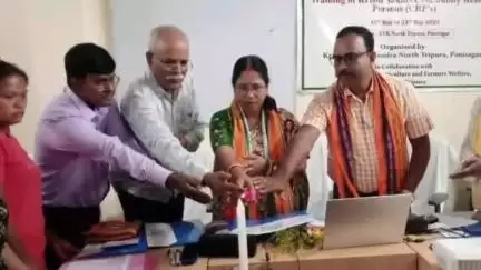 পানিসাগর: পানিসাগর কৃষিবিজ্ঞান কেন্দ্রে আয়োজিত ট্রেনিং প্রোগ্রামের উদ্বোধনী অনুষ্ঠানে উপস্থিত UTZP সভাধিপতি