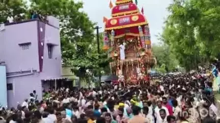 உசிலம்பட்டி: "சிந்துபட்டி வெங்கடாசலபதி கோவிலில் 18 ஆண்டுகளுக்குப் பின் திருத்தேரோட்டம்"
