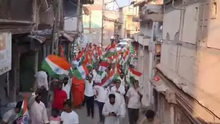 માતર: નગરમાં ધારાસભ્ય સહિતના અગ્રણીઓની ઉપસ્થિતિમાં ભવ્ય તિરંગા યાત્રા યોજાઈ