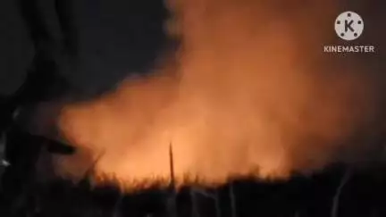 ডায়মন্ডহারবার ২: থাইল্যান্ড এলাকায় হঠাৎ করেই মাঠের মাঝখানে দাউ দাউ করে আগুন চঞ্চল্য এলাকায়