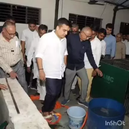 મણિનગર: દાણીલીમડામાં ડોગ સેલ્ટર હાઉસની રાજ્ય ગૃહમંત્રી હર્ષ સંઘવીએ લીધી મુલાકાત