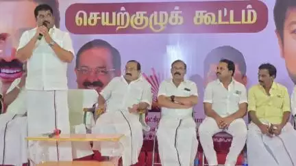 சூளகிரி: தனியார் மண்டபத்தில் திமுக கிருஷ்ணகிரி மேற்கு மாவட்ட செயற்குழு கூட்டம், அமைச்சர் சக்கரபாணி பங்கேற்பு