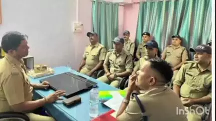 चकराता: पुलिस उपाधीक्षक विकासनगर ने किया थाना त्यूनी का अर्धवार्षिक निरीक्षण