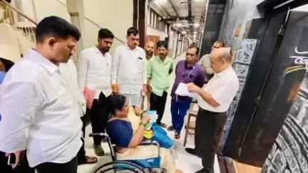बदनापूर: मुंबई मंत्रालय येथे अपंग महिलेच्या आमदार नारायण कुचे यांनी जाणून घेतल्या समस्या