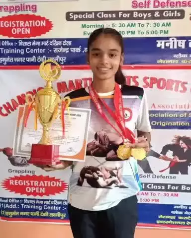 कटेया: मानपुर के सुमंजन ने 11वीं राज्य स्तरीय ग्रेपलिंग चैंपियनशिप में 2 स्वर्ण पदक जीते