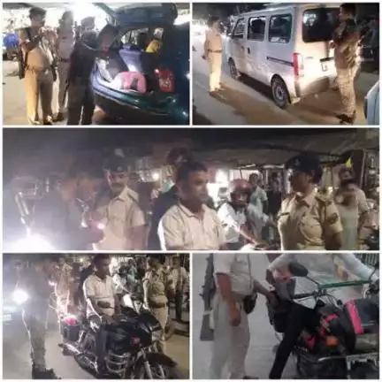 सजग, सतर्क और तत्पर  चप्पे-चप्पे पर नज़र !
.
अपराध एवं अपराधियों पर अंकुश लगाए रखने हेतु #कटिहार_पुलिस द्वारा निरंतर सघन वाहन जांच की जा रही है...