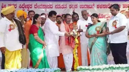 ತಿಕೋಟಾ: ಬಾಬಾನಗರ ಗ್ರಾಮದಲ್ಲಿ ನೂತನ ನಗರಸಿದ್ದೇಶ್ವರ ದೇವಸ್ಥಾನ ಉದ್ಘಾಟಿಸಿದ ಸಚಿವ ಎಂಬಿ  ಪಾಟೀಲ್