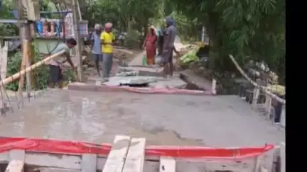 পিংলা: জলচক-২ নং গ্রাম পঞ্চায়েত এলাকায় পঞ্চায়েত সমিতির উদ্যোগে কালভার তৈরীর কাজ সম্পূর্ণ হলো, এলাকাবাসীরা উপকৃত হবেন,