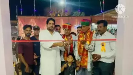 लाडनूं: विधायक मुकेश भाकर ने ग्राम ध्यावा में 'एक शाम गौ माता के नाम' कार्यक्रम में भाग लिया, नवीन कार्यों का लोकार्पण किया