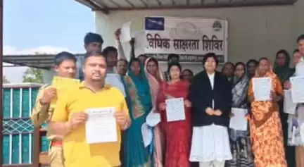 ग्राम जामली में मजदूर दिवस के अवसर पर श्रम पंजीयन एवं नवीनीकरण शिविर का आयोजन